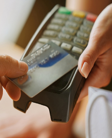 Tap to pay with card